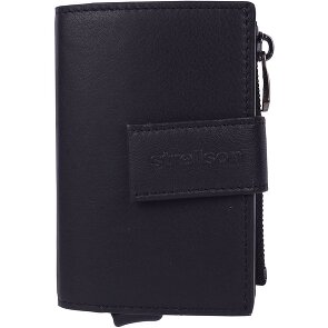 Strellson Carter C-Four Credit card case RFID protection Leather 6.5 cm