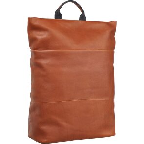 Leonhard Heyden Hamburg backpack leather 46 cm laptop compartment