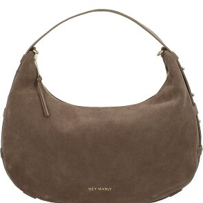 Hey Marly Lifetime Sister Suede Shoulder Bag M Genuine Leather 35.5 cm