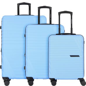 Cocoono Larnaka 4 wheels Suitcase set 3-piece with expansion pleat