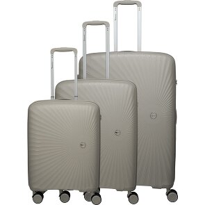 Travelite Tamaris x  Voyaage 4 wheels Suitcase set 3-piece with expansion pleat