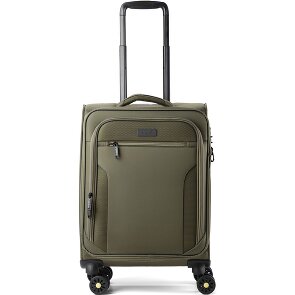 d&n Travel Line 9704 4 wheels Cabin trolley S 55 cm with expansion pleat