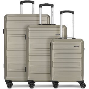 Worldpack New York 2.0 4 wheels Suitcase set 3-piece