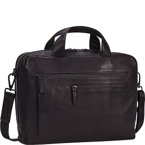Leonhard Heyden Hague briefcase leather 40 cm laptop compartment