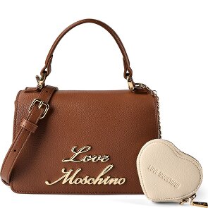 Love Moschino Heart Charm Handbag Leather 21 cm