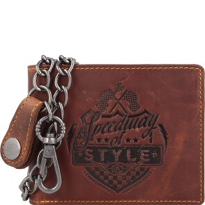 Greenburry Racing Collection Daytona wallet RFID leather 12 cm Greenburry Racing Collection Daytona wallet RFID leather 12 cm