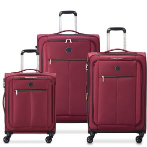 Delsey Paris Pin Up 6 4 wheels Suitcase set 3-piece with expansion pleat