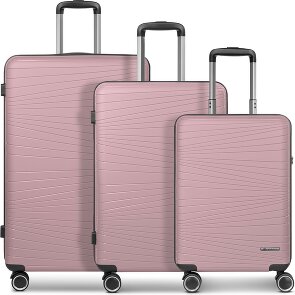 Franky Dallas 3.0 4-wheel suitcase set 3-piece with expansion fold