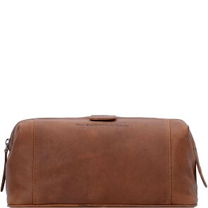 The Chesterfield Brand Wax Pull Up Toilet bag Leather 29 cm
