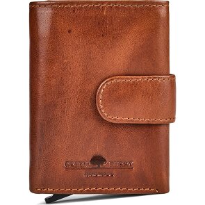 Greenburry Newport Wallet RFID protection Genuine Leather 9.5 cm