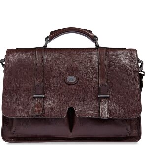 The Bridge Isaia Briefcases Messenger Leather 43 cm Laptop compartment