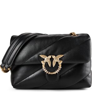 PINKO Love Classic Shoulder Bag Genuine Leather 27 cm