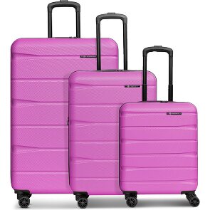 Franky Munich 4.0 4-wheel suitcase set 3-piece with stretch fold
