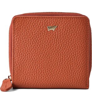 Braun Büffel Asti Wallet RFID protection Genuine Leather 10 cm