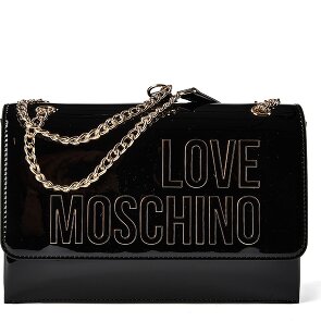 Love Moschino Enameled Logo Shoulder Bag 25 cm