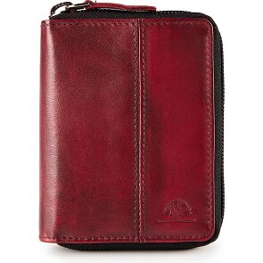 Greenburry Destressed Wallet RFID protection Leather 10.5 cm