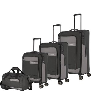Travelite Viia 4 wheels Suitcase set 4-piece Expandable