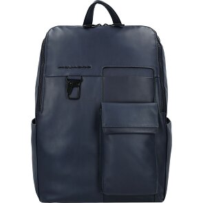 Piquadro Zaino Daypack Leather 34 cm Laptop compartment