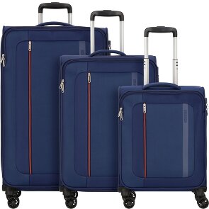 American Tourister Blazing Ride 4 wheels Suitcase set 3-piece with expansion pleat American Tourister Blazing Ride 4 wheels Suitcase set 3-piece with expansion pleat