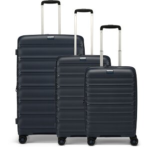 d&n Travel Line 4700 4 wheels Suitcase set 3-piece with expansion pleat d&n Travel Line 4700 4 wheels Suitcase set 3-piece with expansion pleat