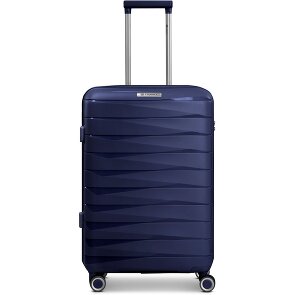 Franky London 4 wheels Trolley M 65 cm with expansion pleat