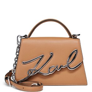 Karl Lagerfeld Signature 2.0 Handbag Leather 21.5 cm Karl Lagerfeld Signature 2.0 Handbag Leather 21.5 cm