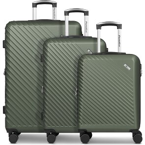 Check.In Paradise 2.0 4 wheels Suitcase set 3-piece Expandable