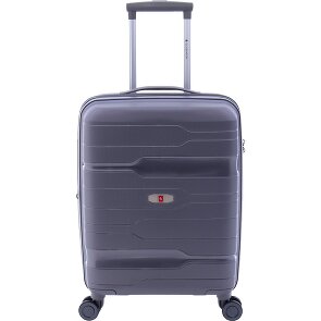Gladiator 3800 4 wheels Cabin trolley 55 cm with expansion pleat