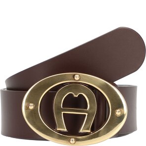 Aigner Logo belt leather