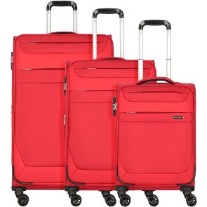 Worldpack Dublin 4 wheels Suitcase set 3-piece with expansion pleat