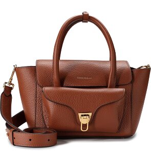 Coccinelle Double Beat Shoulder Bag Leather 21 cm