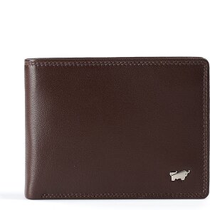 Braun Büffel Golf 3.0 Wallet RFID protection Leather 12 cm