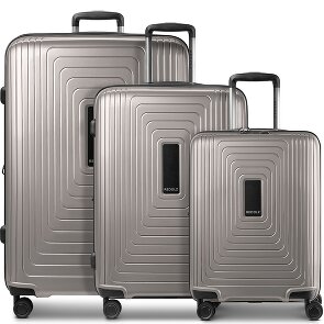 Redolz Essentials 14 4 wheels Suitcase set 3-piece Expandable