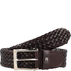 Aigner Business braided belt leather