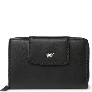 Braun Büffel Golf 3.0 Wallet RFID protection Leather 14 cm