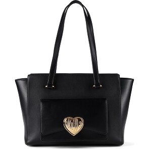 Love Moschino Victory Heart Shopper Bag Leather 34 cm