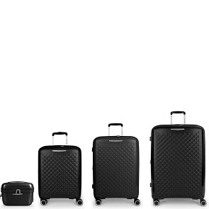 Gabol Queens 4 wheels Suitcase set 4-piece with expansion pleat