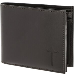 oxmox Leather Wallet RFID protection Genuine Leather 10 cm