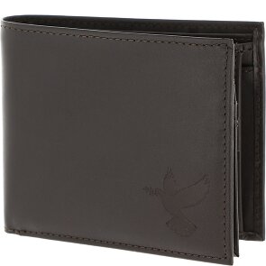 oxmox Leather Wallet RFID protection Genuine Leather 10 cm