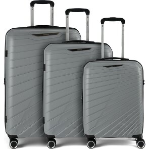Benzi 5808 4 wheels Suitcase set 3-piece with expansion pleat