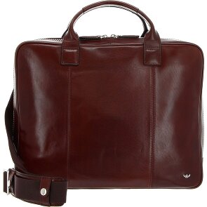 Golden Head Colorado Briefcase RFID protection Genuine Leather 38 cm Laptop compartment