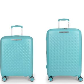 Gabol Queens 4 wheels Suitcase set 2-piece with expansion pleat