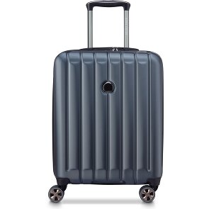 Delsey Paris Longitude 4 wheels Cabin trolley 55 cm with expansion pleat