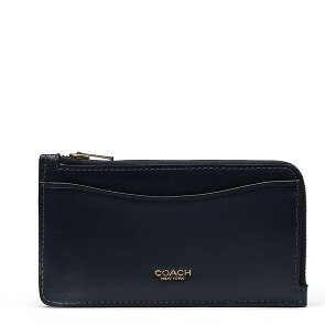 Coach New York Credit card case Genuine Leather 8 cm