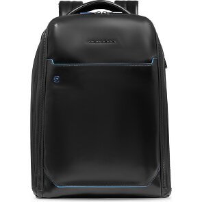 Piquadro Blue Square Daypack Leather 42 cm Laptop compartment