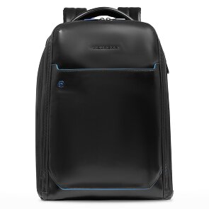 Piquadro Blue Square Daypack Leather 42 cm Laptop compartment