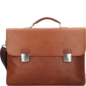 Esquire Dallas Briefcase Leather 42 cm Laptop compartment