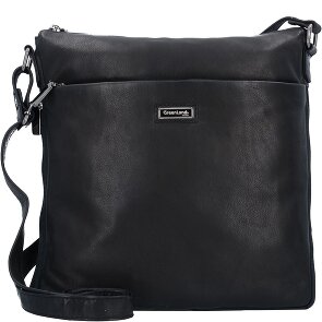 Greenland Nature Black Nappa Shoulder bag Leather 29 cm