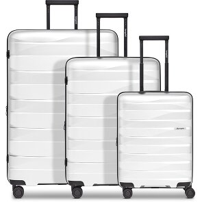 Bergpfeil Travel 4-wheel suitcase set, 3-piece, with stretch fold Bergpfeil Travel 4-wheel suitcase set, 3-piece, with stretch fold