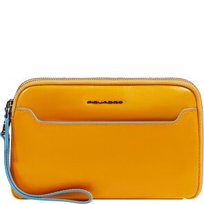Piquadro Blue Square Clutch purse Leather 21 cm